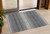 3' X 5' Gray And Charcoal Abstract Washable Indoor Outdoor Area Rug - Gray, Charcoal