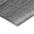 3' X 5' Gray And Charcoal Abstract Washable Indoor Outdoor Area Rug - Gray, Charcoal