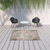 5' X 8' Cream Indoor Outdoor Area Rug