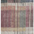 5' X 8' Mauve Blue And Gold Striped Washable Indoor Outdoor Area Rug