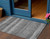 3' X 5' Gray And Silver Aztec Washable Indoor Outdoor Area Rug