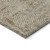 3' X 5' Brown And Beige Geometric Washable Indoor Outdoor Area Rug Transitional Style - Brown, Beige Color