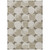 3' X 5' Taupe Beige And Gray Abstract Washable Indoor Outdoor Area Rug Transitional Style - Taupe, Beige, Gray Color