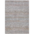 5' X 8' Linen And Gray Striped Washable Indoor Outdoor Area Rug