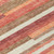 5' X 8' Coral Peach And Taupe Striped Washable Indoor Outdoor Area Rug