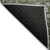 3' X 5' Green And Olive Green Oriental Washable Indoor Outdoor Area Rug