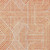 5' X 8' Orange And Ivory Abstract Washable Indoor Outdoor Area Rug Transitional Style - Orange, Ivory Color