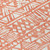 5' X 8' Coral And Ivory Southwestern Washable Indoor Outdoor Area Rug