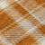 2' X 3' Orange and Ivory Plaid Washable Non Skid Indoor Outdoor Area Rug