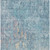 5' X 8' Blue Abstract Washable Indoor Outdoor Area Rug - Blue