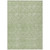 3' X 5' Sage And Ivory Geometric Washable Indoor Outdoor Area Rug - 880016865370