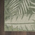 6' X 9' Green And Ivory Palm Leaf Indoor Outdoor Area Rug - Green, Ivory