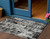 3' X 5' Black And Gray Abstract Washable Indoor Outdoor Area Rug