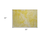 2' X 3' Gold Abstract Washable Non Skid Indoor Outdoor Area Rug