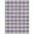 5' X 8' Lavender And Ivory Plaid Washable Indoor Outdoor Area Rug - 608219377625