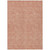 5' X 8' Copper And Ivory Geometric Washable Indoor Outdoor Area Rug Transitional Style - Copper, Ivory Color