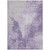 5' X 8' Plum And Purple Abstract Washable Indoor Outdoor Area Rug - Plum, Purple