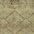 5' X 8' Brown Beige And Artichoke Green Floral Washable Indoor Outdoor Area Rug