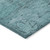 3' X 5' Teal Blue And Aqua Patchwork Washable Indoor Outdoor Area Rug
