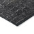 5' X 8' Khaki And Dark Gray Ombre Washable Indoor Outdoor Area Rug