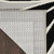 4' X 6' Black White Floral Stain Resistant Non Skid Area Rug