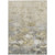 5' X 8' Beige Taupe And Wheat Floral Washable Indoor Outdoor Area Rug