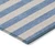 2' X 3' Tan Striped Washable Non Skid Indoor Outdoor Area Rug