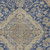 3' X 5' Navy Blue Beige And Brown Oriental Washable Indoor Outdoor Area Rug