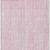 5' X 8' Pink And Ivory Striped Washable Indoor Outdoor Area Rug