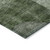 3' X 5' Fern Green And Gray Geometric Washable Indoor Outdoor Area Rug