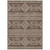 5' X 8' Brown And Ivory Southwestern Washable Indoor Outdoor Area Rug - Brown, Ivory