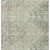 5' X 8' Fern Green And Ivory Geometric Washable Indoor Outdoor Area Rug