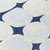 3' X 5' Navy Blue Gray And Ivory Abstract Washable Indoor Outdoor Area Rug