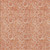 5' X 8' Salmon And Copper Floral Washable Indoor Outdoor Area Rug