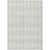 3' X 5' Ivory And Beige Geometric Washable Indoor Outdoor Area Rug