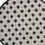 5' Black And White Round Geometric Indoor Outdoor Area Rug
