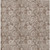 5' X 8' Brown And Taupe Floral Washable Indoor Outdoor Area Rug - Brown, Taupe