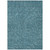 3' X 5' Teal Blue Gray And Ivory Polka Dot Washable Indoor Outdoor Area Rug - Teal Blue, Gray, Ivory
