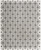 5' X 7' Ivory And Black Geometric Indoor Outdoor Area Rug