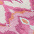 3' X 5' Pink Mauve And Orange Ikat Washable Indoor Outdoor Area Rug