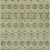 3' X 5' Artichoke Green Gray And Ivory Moroccan Washable Indoor Outdoor Area Rug