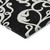 5' X 8' Black And Ivory Damask Washable Indoor Outdoor Area Rug