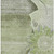 5' X 8' Artichoke Green And Gray Floral Washable Indoor Outdoor Area Rug