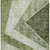3' X 5' Olive Green And Artichoke Green Geometric Washable Indoor Outdoor Area Rug - Olive Green, Artichoke Green