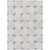 3' X 5' Lavender Beige And Ivory Abstract Washable Indoor Outdoor Area Rug
