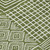 3' X 5' Olive Green And Ivory Geometric Washable Indoor Outdoor Area Rug - 608219031565