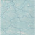 5' X 8' Aqua And Ivory Abstract Washable Indoor Outdoor Area Rug