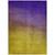 5' X 8' Purple Gold And Blue Ombre Washable Indoor Outdoor Area Rug