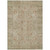 5' X 8' Beige Brown And Green Oriental Washable Indoor Outdoor Area Rug - 880016650150