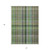 5' X 8' Green Plaid Washable Non Skid Indoor Outdoor Area Rug - 608219334109